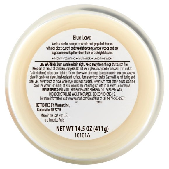 2 x Scented Candle Blue Lava Volcano Capri Blue TikTok New - Picture 5 of 6